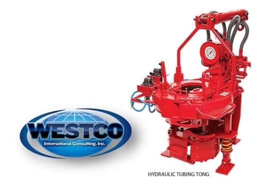 Product Specs: WESTCO International Consulting – Model 5500 Hydraulic Tubing Tongs